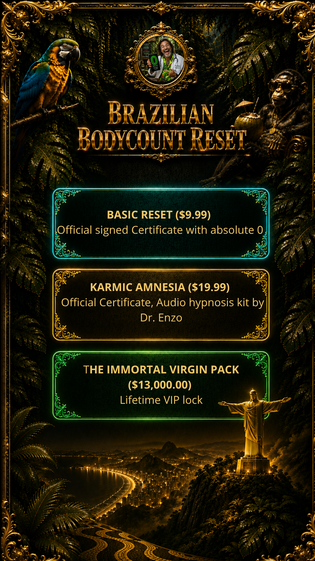 Brazilian Bodycount Reset Centre Mobile